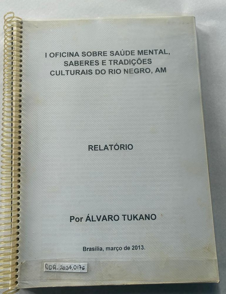 I Oficina sobre saúde mental, saberes e tradições culturais do Rio Negro, AM